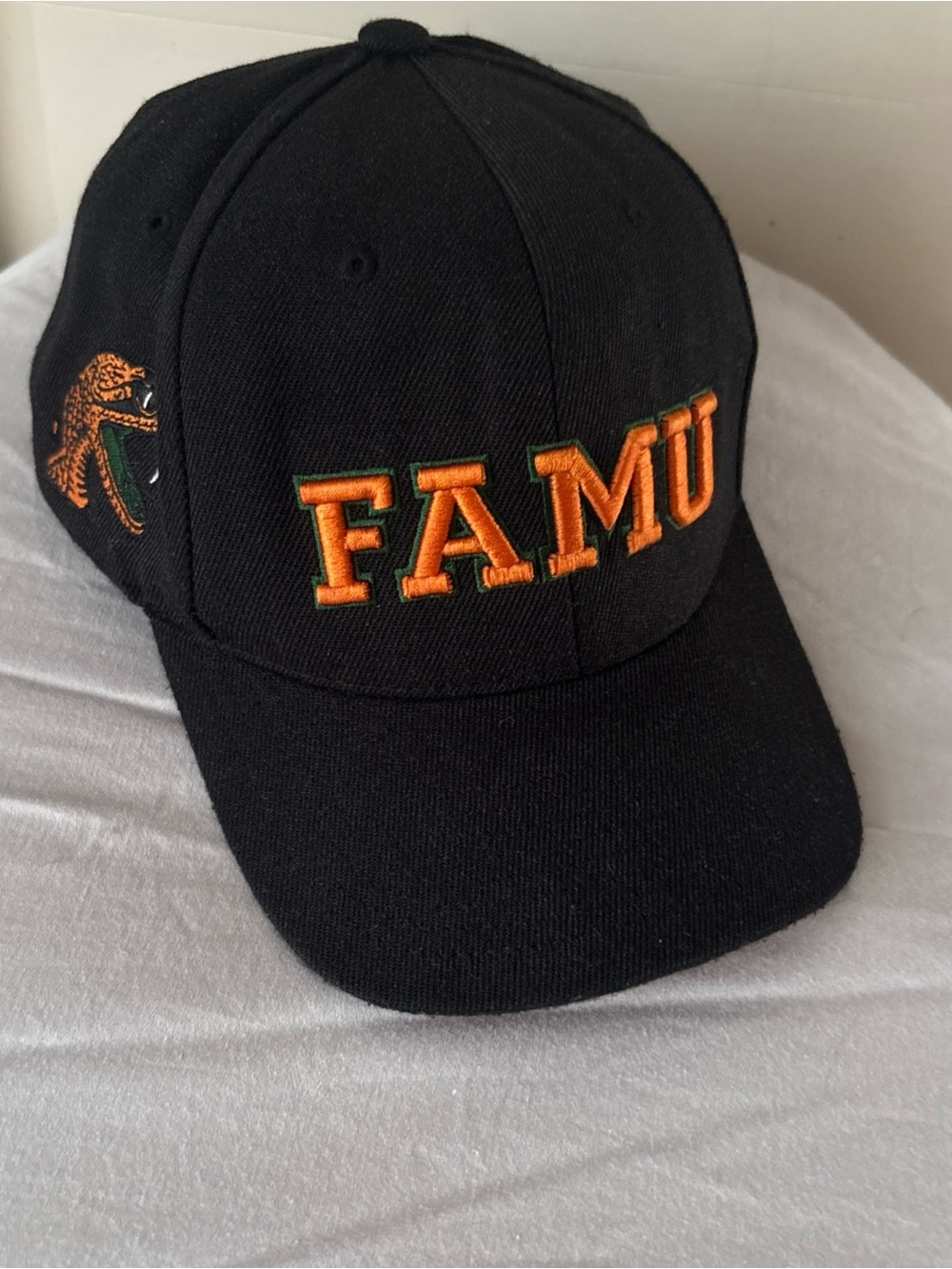 Florida A&M Rattlers Mitchell & Ness Snapback Hat Black